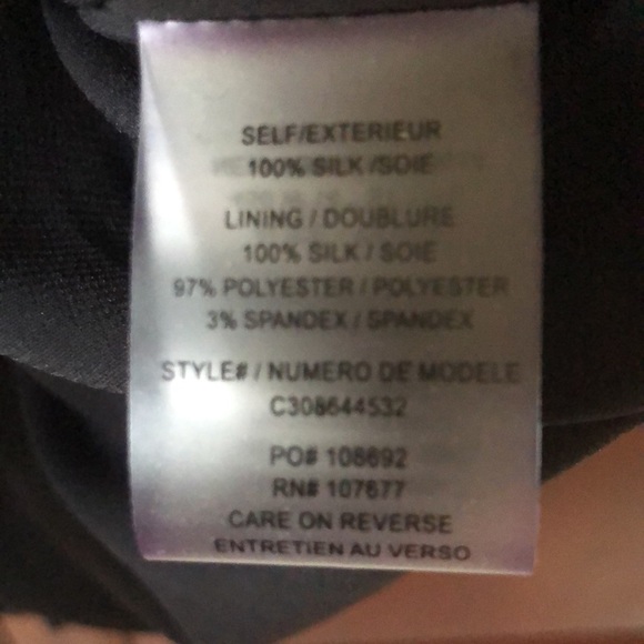 Alice + Olivia Augustine Dress. Size 8. Silk Black Beaded. - Picture 4 of 14